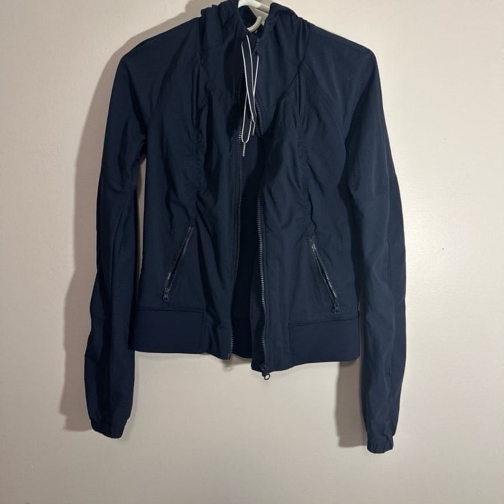 Lululemon Dance Studio Street hoddie jacket size 4 Navy Women's Jacket